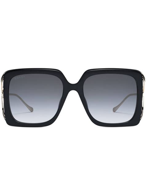 oversized women's gucci sunglasses|gucci oversize rectangular sunglasses.